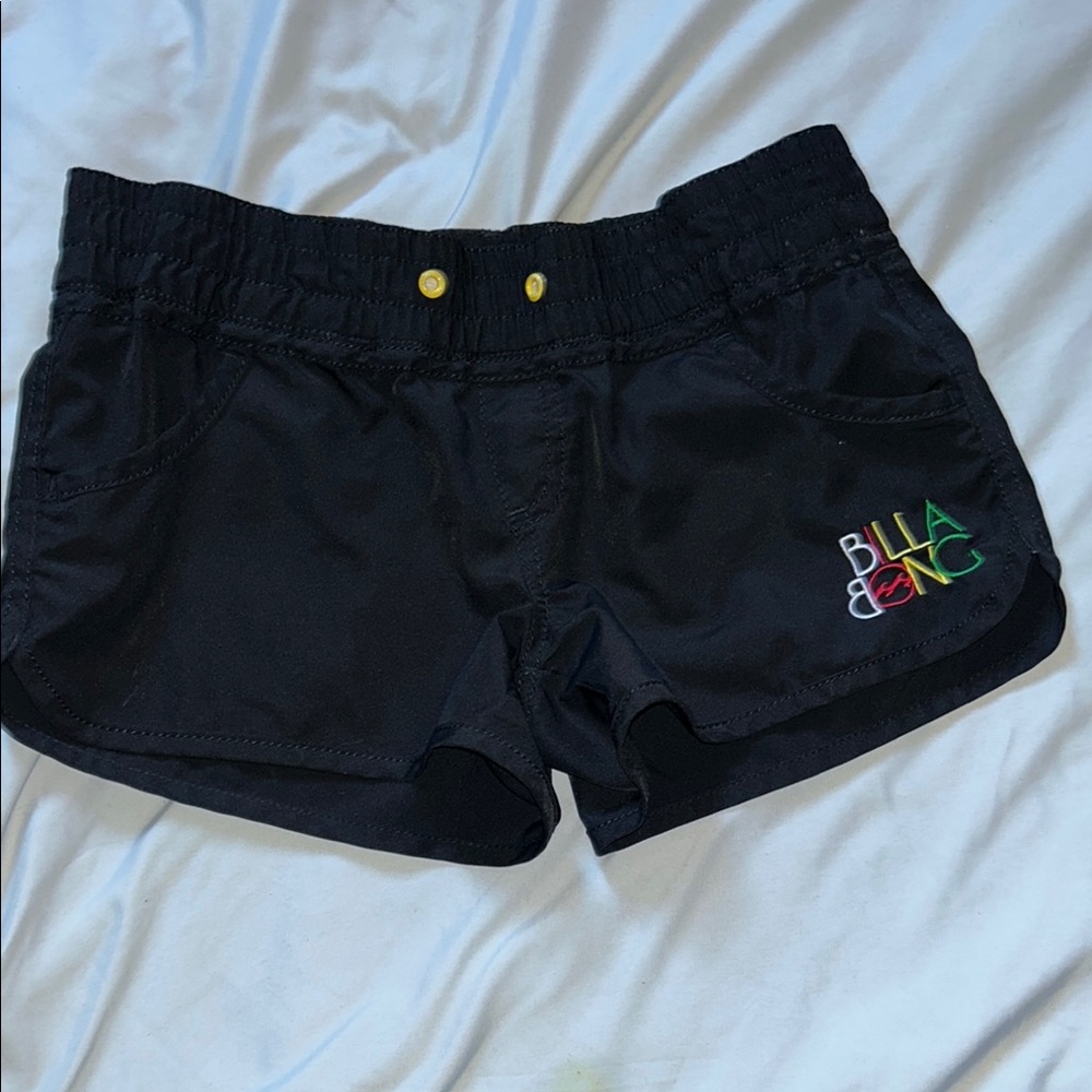 Billabong Black Athletic Shorts Versatile Performance